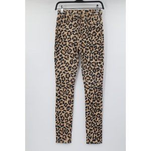 ksubi‎ women's size 24 jeans high waist leopard print pony animal print stretch